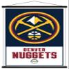 Trends International NBA Denver Nuggets - Logo 21 Wall Poster, 22.375" x 34", Premium Print and Black Hanger Bundle view 1
