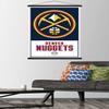 Trends International NBA Denver Nuggets - Logo 21 Wall Poster, 22.375" x 34", Premium Print and Black Hanger Bundle view 2