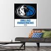 NBA Dallas Mavericks - Logo 21 Wall Poster with Pushpins view 2