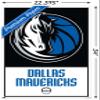 NBA Dallas Mavericks - Logo 21 Wall Poster with Pushpins view 3