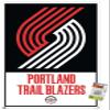 NBA Portland Trail Blazers - Logo 21 Wall Poster with Pushpins view 1