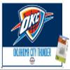 NBA Oklahoma City Thunder - Logo 21 Wall Poster with Push Pins view 1