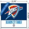 NBA Oklahoma City Thunder - Logo 21 Wall Poster with Push Pins view 3