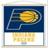 Trends International NBA Indiana Pacers - Logo 21 Wall Poster, 22.375" x 34", Premium Print and Beechwood Hanger Bundle view 1