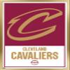 Trends International NBA Cleveland Cavaliers - Logo 21 Wall Poster, 22.375" x 34", Gold Framed Version view 1