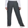 KOI Stretch 751 "Alma Adjustable Wide-Leg Scrub Pant-Charcoal-3X-Large view 2