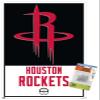 NBA Houston Rockets - Logo 21 Wall Poster with Push Pins view 1