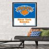 Trends International NBA New York Knicks - Logo 21 Wall Poster, 22.375" x 34", Black Framed Version view 2