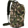 FOX OUTDOOR PRODUCTS Scout MOLLE Day Pack | Compact 20L Tactical Backpack with Hydration Sleeve for EDC, Hiking & Outdoor Use, Woodland Camo view 1