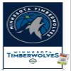 NBA Minnesota Timberwolves - Logo 21 Wall Poster with Push Pins view 1