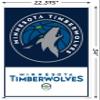 NBA Minnesota Timberwolves - Logo 21 Wall Poster with Push Pins view 3