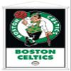 Trends International NBA Boston Celtics - Logo 21 Wall Poster, 22.375" x 34", Premium Print and White Hanger Bundle view 1