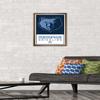 Trends International NBA Memphis Grizzlies - Logo 21 Wall Poster, 14.725" x 22.375", Bronze Framed Version view 2