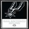 Trends International NBA San Antonio Spurs - Logo 21 Wall Poster, 22.375" x 34", Black Framed Version view 1