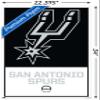NBA San Antonio Spurs - Logo 21 Wall Poster with Pushpins view 3