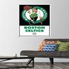 NBA Boston Celtics - Logo 21 Wall Poster with Push Pins view 2