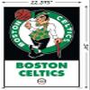 NBA Boston Celtics - Logo 21 Wall Poster with Push Pins view 3