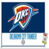 NBA Oklahoma City Thunder - Logo 21 Wall Poster with Pushpins view 1