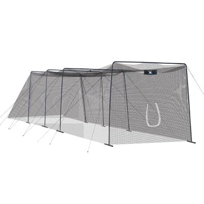 ANYTHING SPORTS Full Batting Cage. Perfect Baseball Batting Cage, Softball Batting Cage, Complete Package with Frame and Netting (60 Feet)