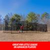 ANYTHING SPORTS Full Batting Cage. Perfect Baseball Batting Cage, Softball Batting Cage, Complete Package with Frame and Netting (60 Feet) view 3