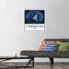 NBA Minnesota Timberwolves - Logo 21 Wall Poster with Push Pins view 2