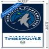 NBA Minnesota Timberwolves - Logo 21 Wall Poster with Push Pins view 3