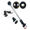 Pactrade Marine Boat LED All Round Anchor Stem Masthead Combo Navigation Light Adjustable Base Black Housing Nature White LED 2NM Surface Mount 10-30VDC IP:66 CE RoHS Certified 14-1/4" Height view 2