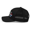 1952 73rd Birthday Embroidered Trucker Hat Cap, 73 Year Old Birthday Hat Gift Black view 3