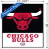 NBA Chicago Bulls - Logo 21 Wall Poster with Pushpins view 3
