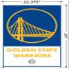 NBA Golden State Warriors - Logo 21 Wall Poster with Push Pins view 3