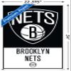 NBA Brooklyn Nets - Logo 21 Wall Poster with Pushpins view 3