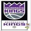 NBA Sacramento Kings - Logo 21 Wall Poster with Push Pins view 1