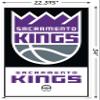 NBA Sacramento Kings - Logo 21 Wall Poster with Push Pins view 3