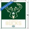 NBA Milwaukee Bucks - Logo 21 Wall Poster with Pushpins view 3
