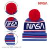 ABG Accessories baby boys Toddler Winter Hat, Kids Gloves, Nasa Beanie for and Girls Ages 4-7 Cold Weather Hat, Blue/Red, Years US view 4