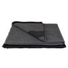 Fox Outdoor Products Wool Blanket - Warm Lightweight Wool Blend Blanket with Whip-Stitched Edges for Outdoor & Home Use, German Army Style - Grey with Black Stripes view 1