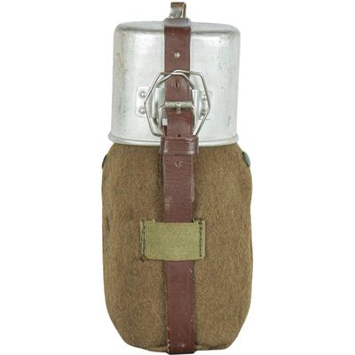 Fox Outdoor 94-871 Romanian Aluminum Canteen W/Felt Cover