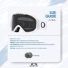 Oakley O-Frame 2.0 Pro M OO7125 Matte White w/Dark Grey Ski Goggles For Men For Women + Bundle Accessory Leash Kit, Microfiber Pouch view 4