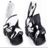 2026 Flow Alpha LTD Black and White Snowboard Bindings- Large (8-10.5) view 1