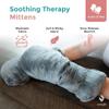 Zomaple Microwavable Mittens and Heated Gloves for Arthritis Hands  Hand Warmers for Arthritis Using Moist Heat Therapy  Pain Relief for Raynaud's, Stiff Fingers & Carpal Tunnel (Charcoal Grey) view 3