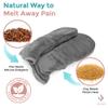 Zomaple Microwavable Mittens and Heated Gloves for Arthritis Hands  Hand Warmers for Arthritis Using Moist Heat Therapy  Pain Relief for Raynaud's, Stiff Fingers & Carpal Tunnel (Charcoal Grey) view 4