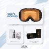 Oakley O-Frame 2.0 Pro M OO7125 Matte Black w/Persimmon Ski Goggles For Men For Women + Bundle Accessory Leash Kit, Microfiber Pouch view 3