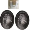 BuyBocceBalls - EPCO Duckpin Bowling Balls - - (4 7/8", 3lbs 8oz) Pack of 2 - Starline Galaxy -Black - Made in USA view 1