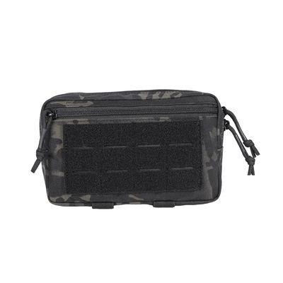 EXCELLENT ELITE SPANKER Tactical Molle Admin Pouch for Tactical Vest Chest Waist Pack Utility Tool Pouch Tactical EDC Bag(Multicam Black)