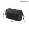 EXCELLENT ELITE SPANKER Tactical Molle Admin Pouch for Tactical Vest Chest Waist Pack Utility Tool Pouch Tactical EDC Bag(Multicam Black) view 2
