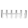 Acouto Marine Fishing Rod Holder, Fishing Rod Holder Fish Pole Support Bracket 6 Tubes Marine Stainless Steel for Boats Yacht Fishing-Rod-Holders view 3