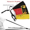 Niqqzit German Eagle Flag Mask with Filter Breathable Face Mask Washable Balaclava Bandana Mouth Cover with Adjustable Ear Loops view 4
