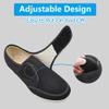 Orthoshoes Mens Diabetic Edema Shoes Lightweight Walking Mesh Breathable Wide Sneakers Strap Adjustable Easy On and Off for Elderly, Swollen Feet, Plantar Fasciitis view 3