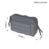 EXCELLENT ELITE SPANKER Tactical Molle Admin Pouch for Tactical Vest Chest Waist Pack Utility Tool Pouch Tactical EDC Bag(Grey) view 2
