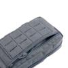EXCELLENT ELITE SPANKER Tactical Molle Admin Pouch for Tactical Vest Chest Waist Pack Utility Tool Pouch Tactical EDC Bag(Grey) view 4